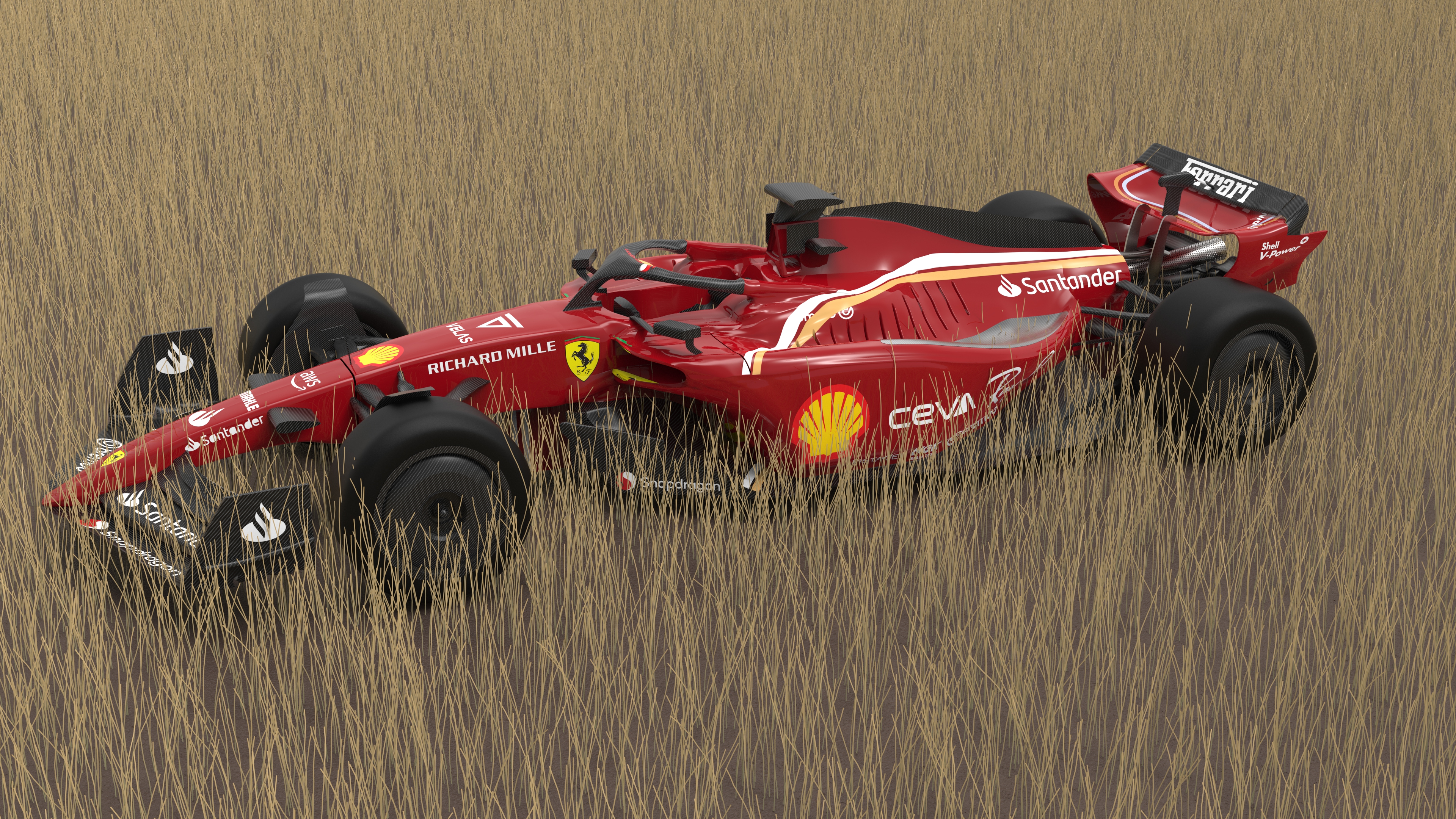 法拉利车队一级方程式赛车